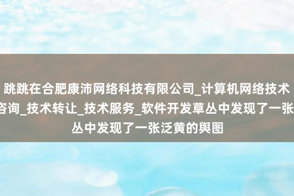 跳跳在合肥康沛网络科技有限公司_计算机网络技术开发_技术咨询_技术转让_技术服务_软件开发草丛中发现了一张泛黄的舆图
